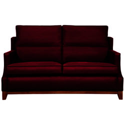 Duresta Barnes Small Sofa Brianza Red